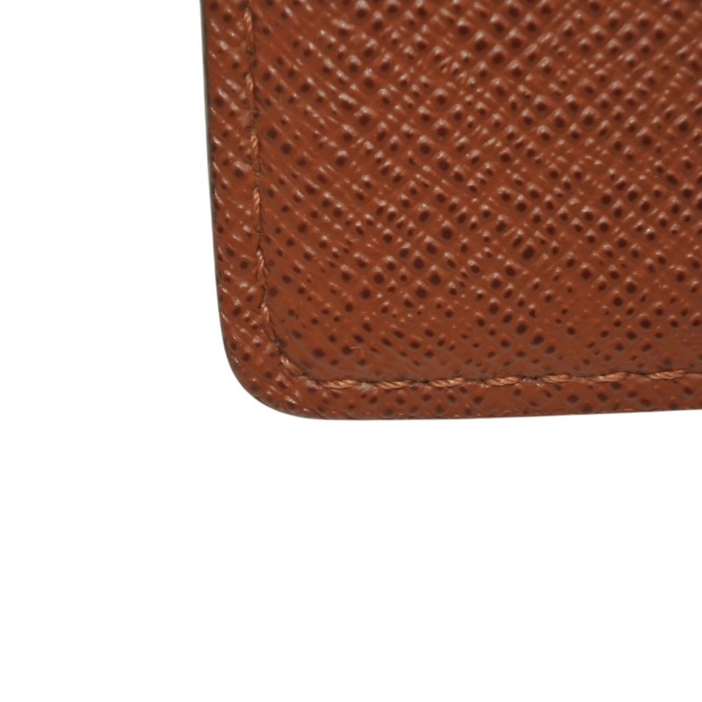 LOUIS VUITTON Portefeuille Cartes Credit Monogram Bi fold Wallet Brown - Picture 11 of 12